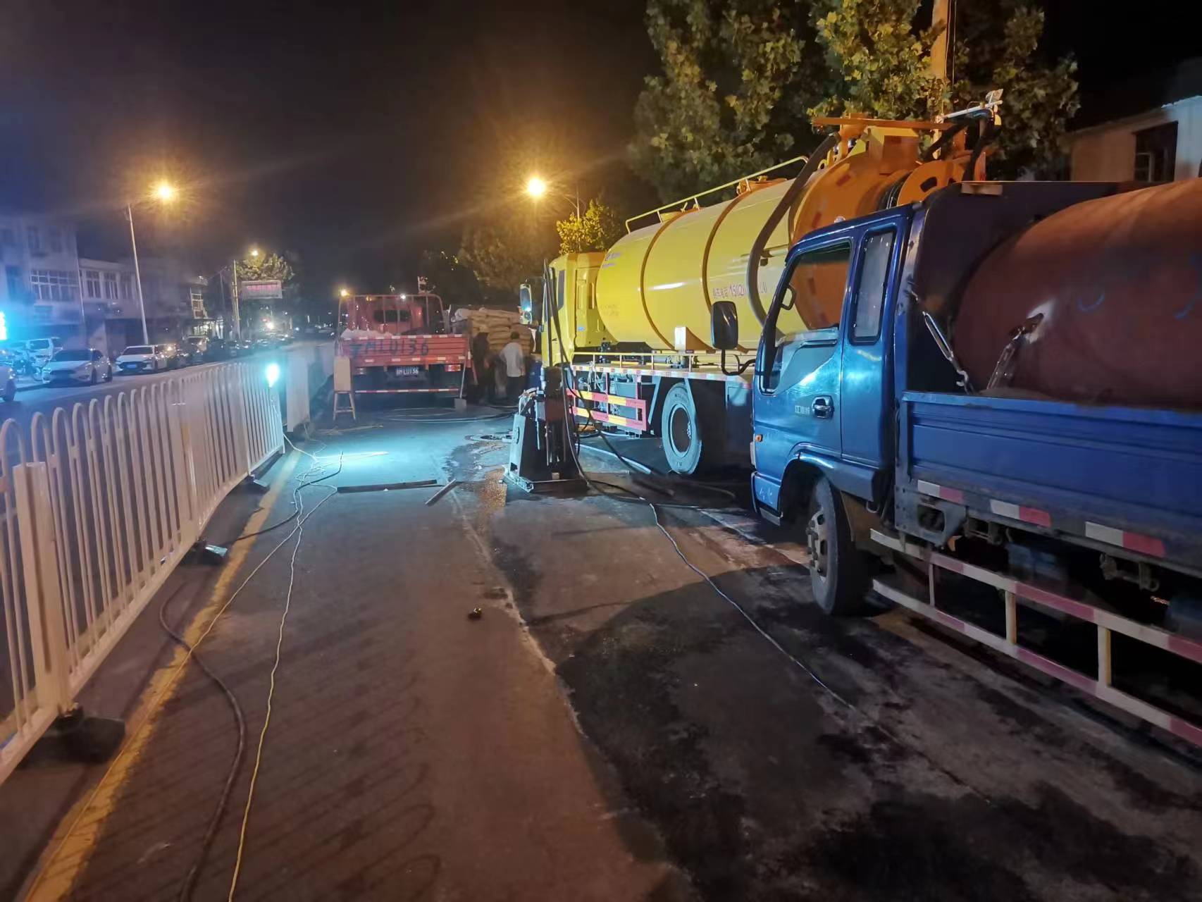 新盈镇路面压密注浆