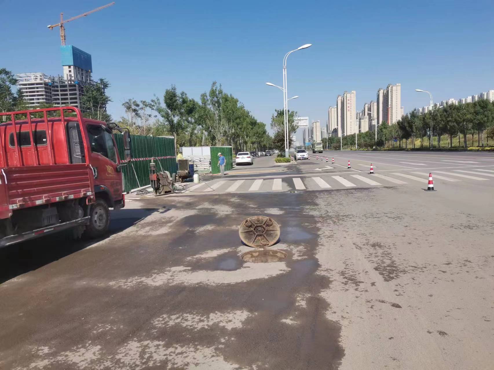 新盈镇路基沉降注浆